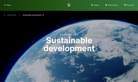 rolex csr policy|rolex sustainability policy.